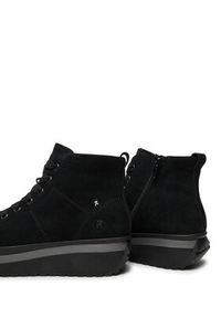 Rieker Revolution Lifestyle Botki W0960-00 Czarny. Kolor: czarny. Materiał: zamsz, skóra #4