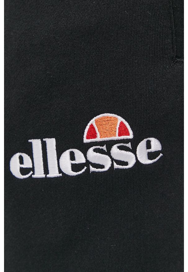 Ellesse - Spodnie. Okazja: na co dzień. Kolor: czarny. Styl: casual