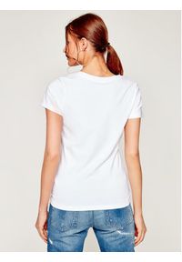 Calvin Klein Jeans T-Shirt J20J213716 Biały Regular Fit. Kolor: biały. Materiał: bawełna