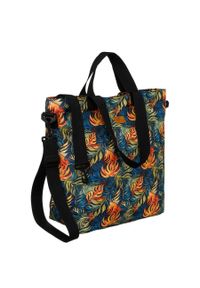ROVICKY - Shopperka damska Rovicky R-TZ15605 liście. Styl: casual. Rodzaj torebki: na ramię