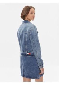 Tommy Jeans Kurtka jeansowa Izzie DW0DW16989 Niebieski Slim Fit. Kolor: niebieski. Materiał: bawełna #5