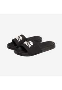 Klapki Kubota Basenowe Basic Czarne. Kolor: czarny. Materiał: materiał. Styl: sportowy