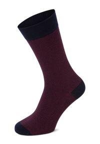 Finshley & Harding Skarpety w 2-paku Mężczyźni niebieski|czerwony jednolity, 39-42. Kolor: czerwony, niebieski, wielokolorowy. Wzór: jednolity #1