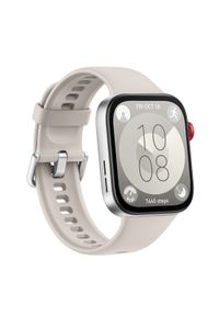 HUAWEI - Smartwatch Huawei Watch Fit 3 Biały. Rodzaj zegarka: smartwatch. Kolor: biały. Styl: elegancki, wakacyjny, sportowy #7