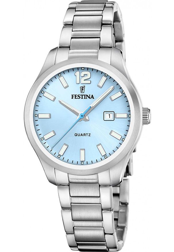 Zegarek damski Festina F20737-3 srebrny. Kolor: srebrny