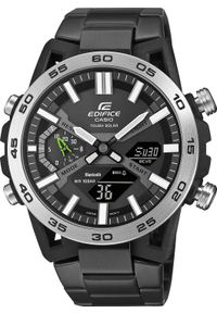 Zegarek sportowy EDIFICE Casio Edifice ECB-2000DD-1AEF BLUETOOTH100m czarny. Kolor: czarny. Styl: sportowy