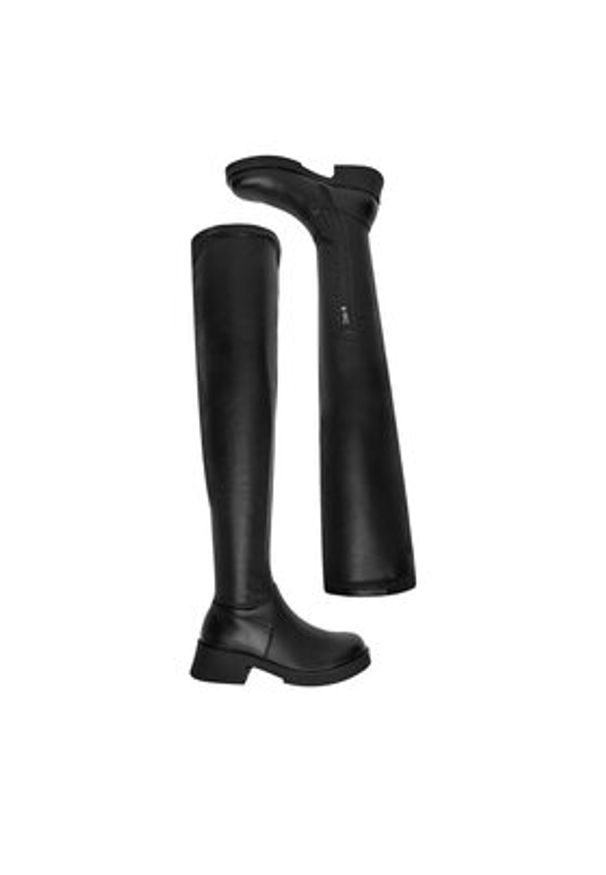 DeeZee Muszkieterki TYA81-J218 Czarny. Kolor: czarny. Materiał: materiał, syntetyk