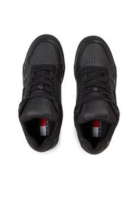 Tommy Jeans Sneakersy Tjm Leather Skater Tongue EM0EM01260 Czarny. Kolor: czarny. Materiał: skóra #4