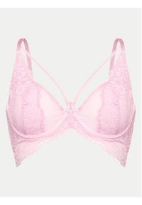 Hunkemöller Biustonosz z fiszbiną Milaan 205383 Różowy. Kolor: różowy. Materiał: syntetyk #6