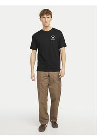 Jack & Jones - Jack&Jones T-Shirt Simon 12269280 Czarny Standard Fit. Kolor: czarny. Materiał: bawełna #7