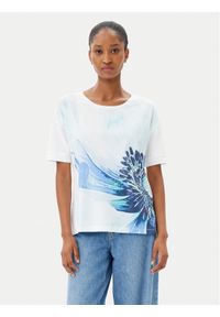 Olsen T-Shirt 11105061 Niebieski Regular Fit. Kolor: niebieski. Materiał: bawełna
