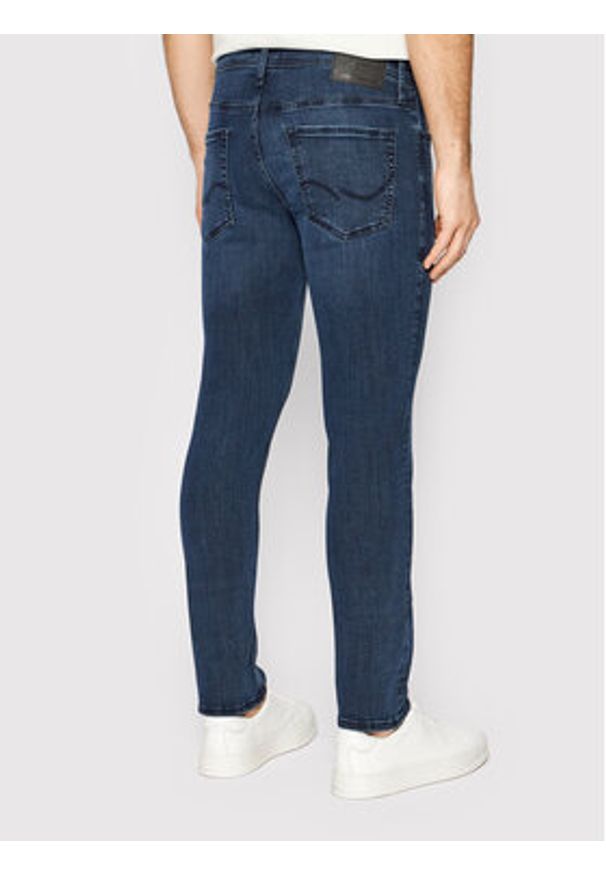 Jack & Jones Jeansy Glenn 12173407 Granatowy Slim Fit. Kolor: niebieski