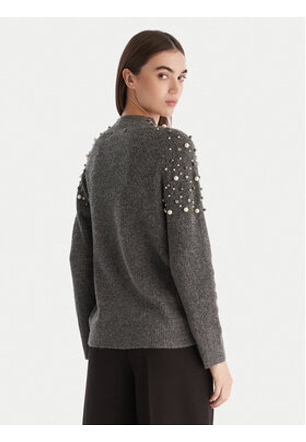 Artigli Sweter ACMA002813 Szary Regular Fit. Kolor: szary. Materiał: wiskoza