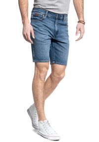 Wrangler - WRANGLER TEXAS SHORT MĘSKIE SZORTY KRÓTKIE SPODENKI THE ACE W11CU542Q. Długość: krótkie