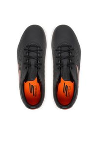 skechers - Skechers Buty do piłki nożnej Gold Tf 252016 BKOR Czarny. Kolor: czarny. Materiał: skóra #3