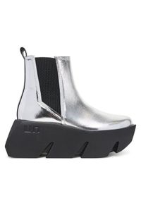 United Nude Botki Bull Chelsea 1096014116 Srebrny. Kolor: srebrny. Materiał: skóra #1