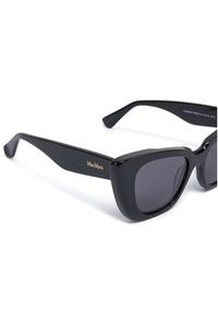 Max Mara Okulary przeciwsłoneczne MM0099 01A Czarny. Kolor: czarny