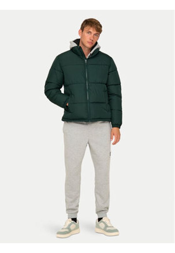 Only & Sons Kurtka zimowa 22025205 Zielony Regular Fit. Kolor: zielony. Materiał: syntetyk. Sezon: zima