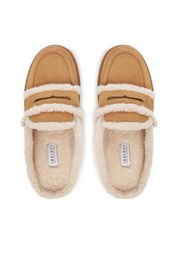 Inuikii Klapki Mule Wool 1004.017.0011 Beżowy. Kolor: beżowy. Materiał: skóra, zamsz #6
