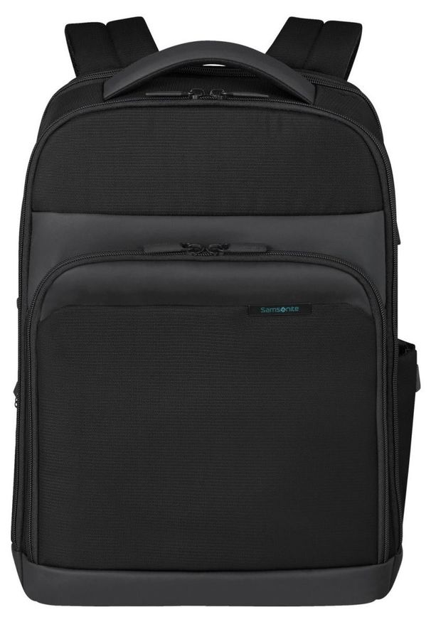 Plecak Samsonite Mysight 17.3'' czarny. Kolor: czarny. Materiał: materiał. Wzór: kolorowy. Styl: biznesowy, elegancki