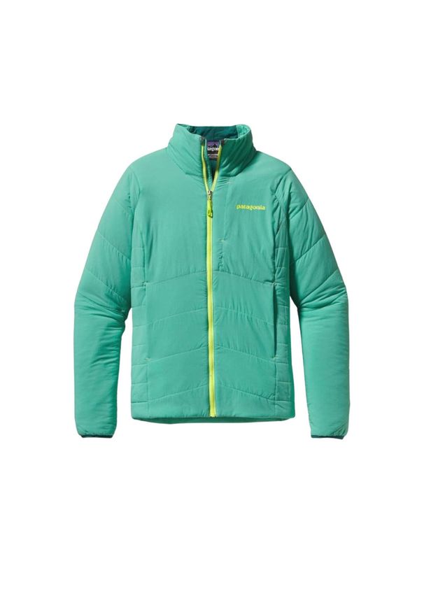 Kurtka turystyczna damska Patagonia Nano-Air softshell. Kolor: zielony. Materiał: nylon