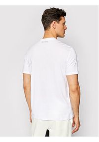 Armani Exchange T-Shirt 8NZTCK Z8H4Z 1100 Biały Slim Fit. Kolor: biały. Materiał: bawełna #3