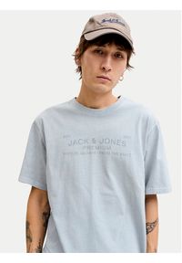 Jack & Jones T-Shirt Blucaleb 12293014 Błękitny Regular Fit. Kolor: niebieski. Materiał: bawełna #7