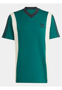 Adidas - adidas T-Shirt Archive Panel IS1406 Zielony Regular Fit. Kolor: zielony. Materiał: bawełna #6