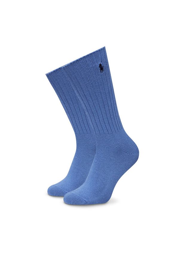 Skarpety wysokie unisex Polo Ralph Lauren. Kolor: niebieski