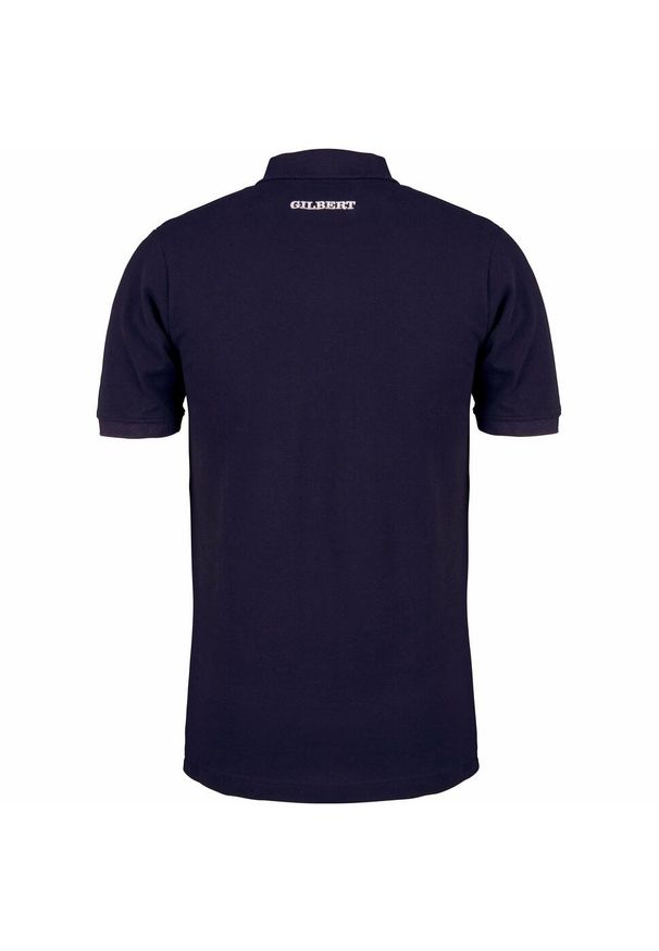 GILBERT - Dziecięca koszulka polo Gilbert Quest. Typ kołnierza: polo. Kolor: niebieski. Styl: młodzieżowy