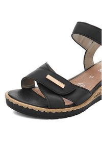 Remonte Sandały CEO-R6266-00 Czarny. Kolor: czarny. Materiał: skóra #5