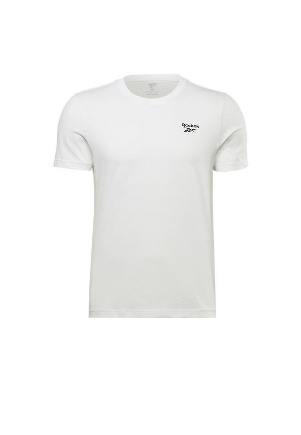 Koszulka z krótkim rękawem Męska Reebok 100054977 Biały. Kolor: biały. Długość rękawa: krótki rękaw. Długość: krótkie