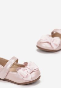 Born2be - Różowe Balerinki Crotre. Wysokość cholewki: przed kostkę. Nosek buta: okrągły. Zapięcie: pasek. Kolor: różowy. Szerokość cholewki: normalna. Styl: elegancki
