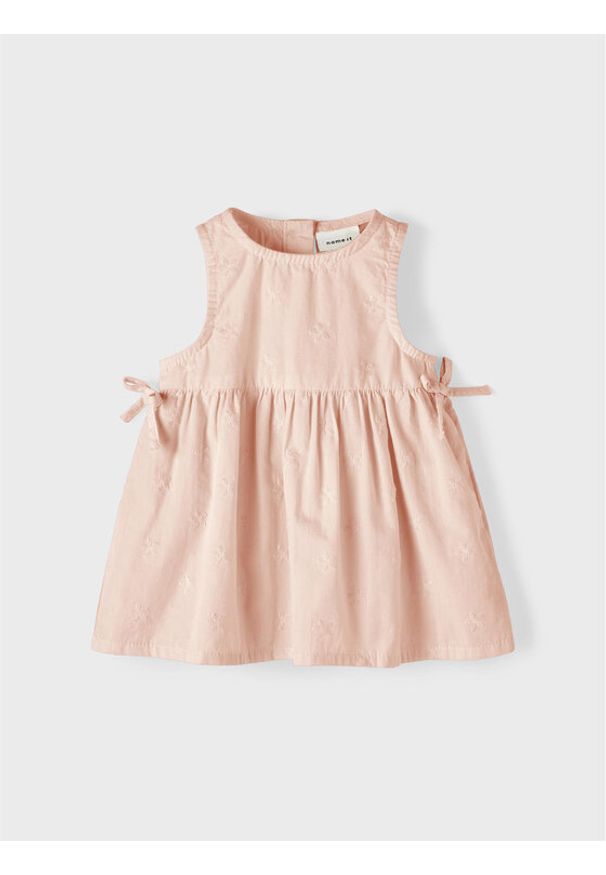 Name it - NAME IT Sukienka 13216747 Różowy Regular Fit. Kolor: różowy. Materiał: bawełna
