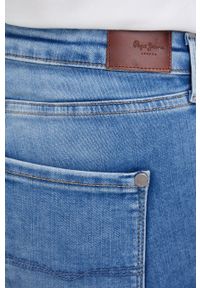 Pepe Jeans Jeansy Regent damskie high waist. Stan: podwyższony. Kolor: niebieski #4