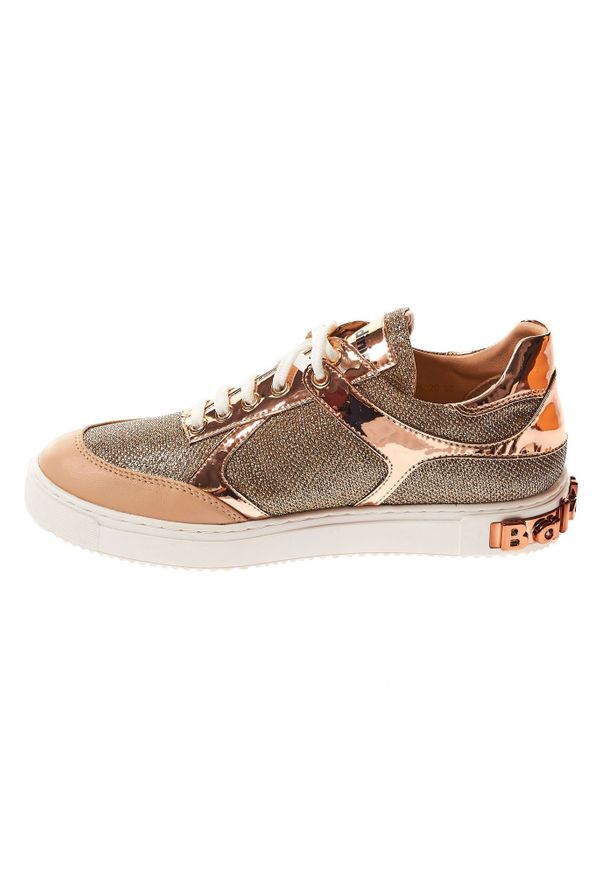 Baldinini - Sneakersy skórzane BALDININI. Materiał: skóra