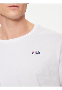 Fila Komplet 2 t-shirtów FAM0083 Biały Regular Fit. Kolor: biały. Materiał: bawełna #4