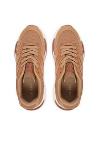 Guess Sneakersy J5BZ49 L0870 Brązowy. Kolor: brązowy. Materiał: skóra #4