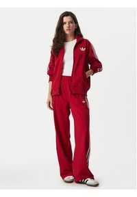 Adidas - adidas Bluza Pinstripe Firebrid Loose Tracktop KS9984 Czerwony Regular Fit. Kolor: czerwony. Materiał: syntetyk #3