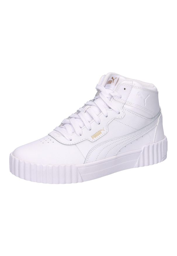Puma Buty Carina 3.0 Mid 40145401. Kolor: biały. Materiał: syntetyk, materiał