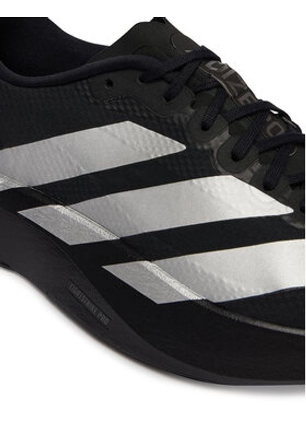 Adidas - adidas Buty do biegania Adizero EVO SL WOVEN KI6929 Czarny. Kolor: czarny. Materiał: materiał