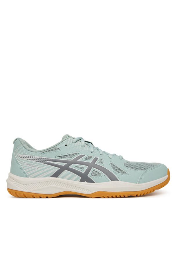 Asics Buty na siłownię Upcourt 6 1071A104 Zielony. Kolor: zielony. Materiał: skóra. Sport: fitness