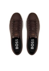 BOSS Sneakersy Belwar Tenn lt 50522865 Brązowy. Kolor: brązowy. Materiał: skóra #6