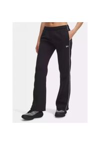 Spodnie damskie Under Armour Rival Fleece Piped. Kolor: czarny. Długość: długie #1