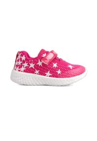 Agatha Ruiz de la Prada buty dziecięce kolor różowy. Nosek buta: okrągły. Zapięcie: rzepy. Kolor: różowy. Materiał: guma