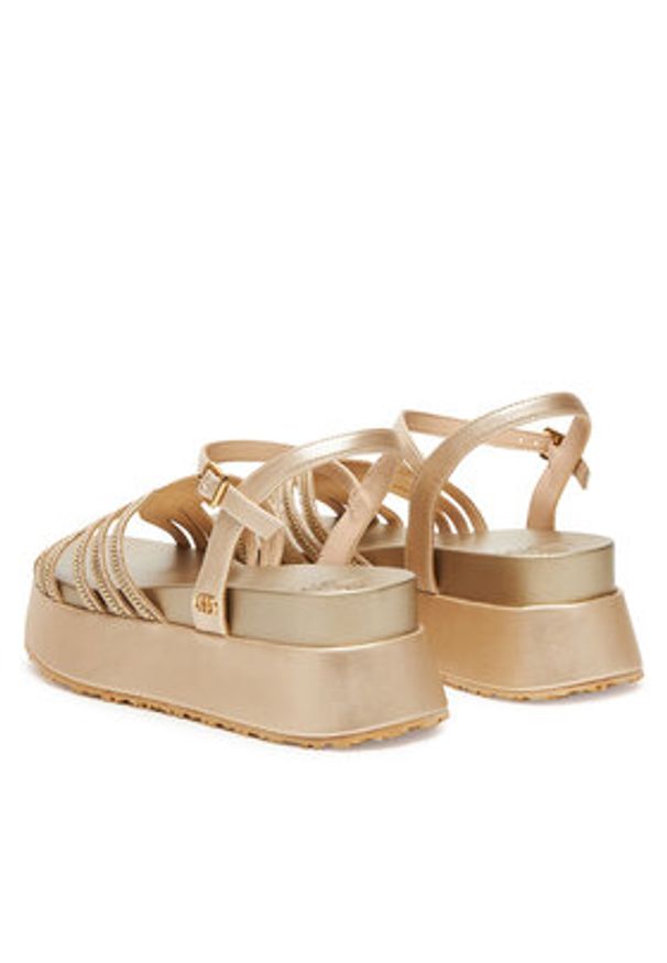 Liu Jo Sandały Frida 35 SA5103 EX029 Złoty. Kolor: złoty. Materiał: skóra