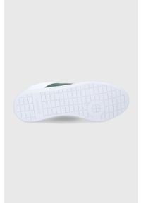 Lacoste Buty skórzane 742SMA0063.1R5 kolor biały. Nosek buta: okrągły. Zapięcie: sznurówki. Kolor: biały. Materiał: skóra. Sport: bieganie #2