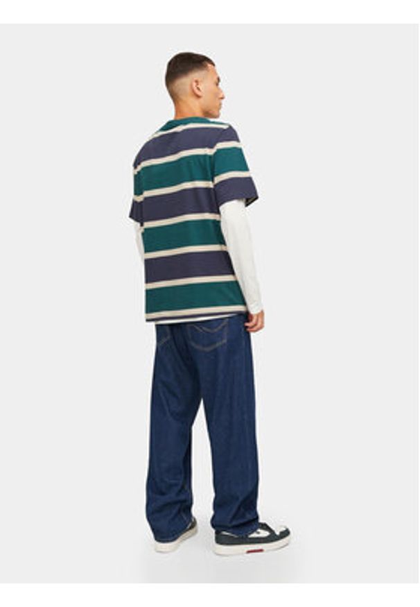 Jack & Jones - Jack&Jones Jeansy Eddie 12249028 Granatowy Loose Fit. Kolor: niebieski