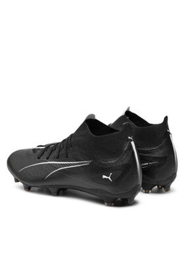 Puma Buty do piłki nożnej Ultra 5 Match+ Fg/Ag 107686 Czarny. Kolor: czarny. Materiał: skóra