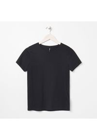 Sinsay - Koszulka basic - Czarny. Kolor: czarny #1